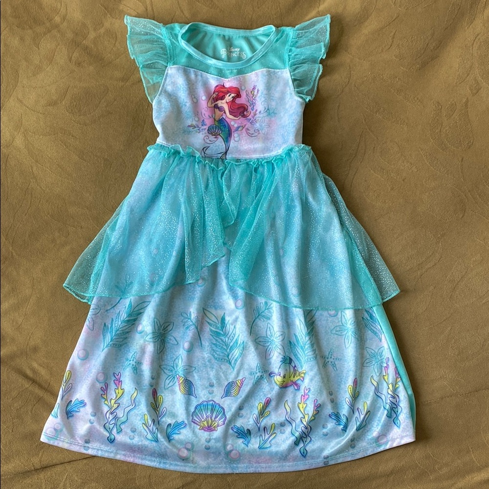 Ariel Themed Aqua Dress